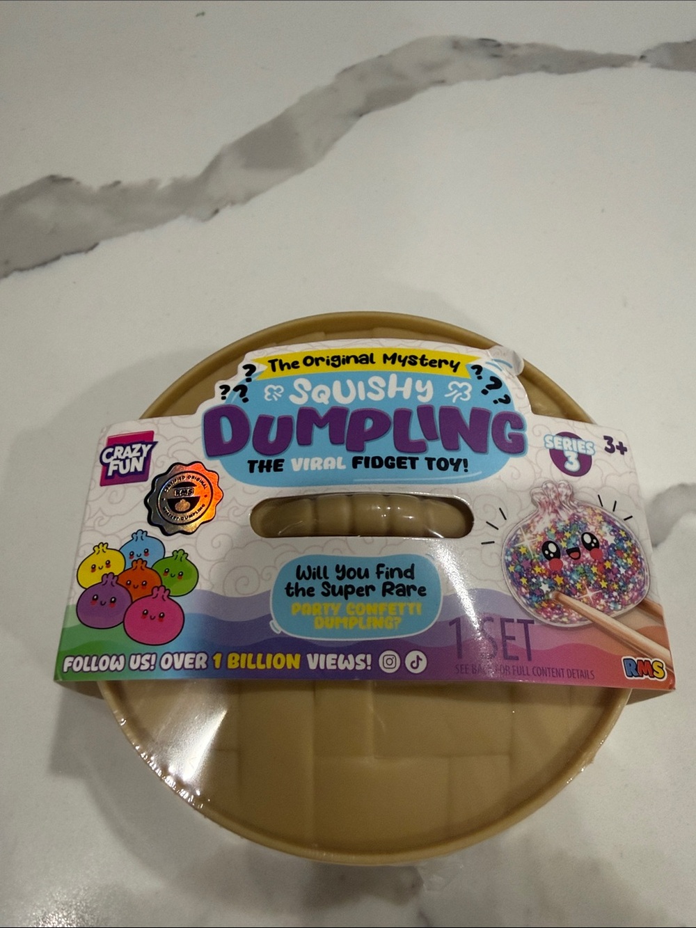 Squishy Dumpling Viral Fidget Toy